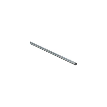 Stanley Hardware 4005BC Series 179770 Round Smooth Rod, 36 In L, 5/16 In Dia, Steel, Zinc